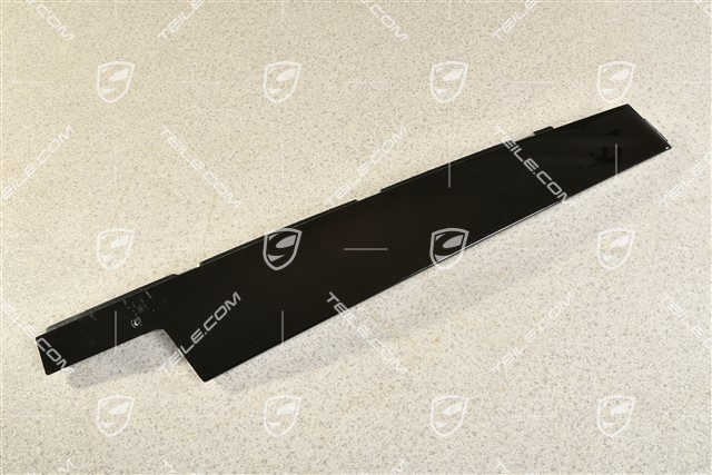 B-Säule Außen Blende, Vorne, Schwarz, L