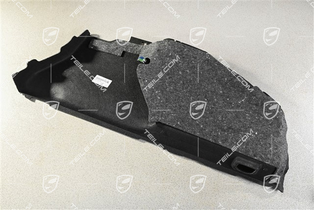 Kofferraumabdeckung / Seitenwandverkleidung, Schwarz, Sport Turismo, L