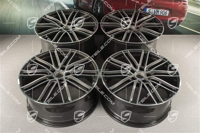 21" Felgensatz Turbo IV, 9,5J x 21 ET71 + 11,5J x 21 ET69