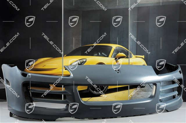 Front bumper lining, V6 / S, with headlight washer system