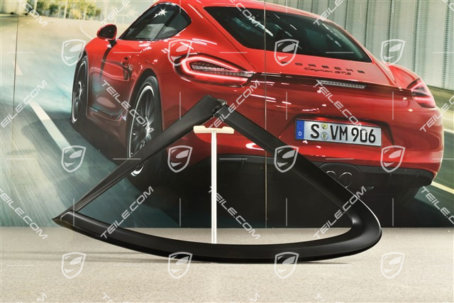 Sport Turismo, Moulding, Side window, Rear, Black matte, R