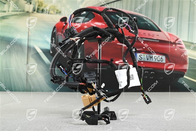 Wiring harness for electrically adjustable seat, L