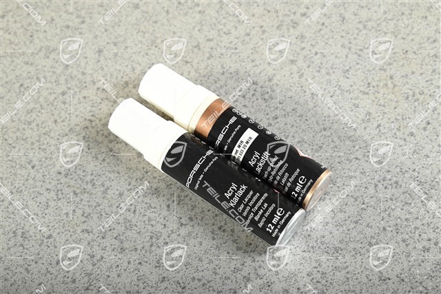 Paint touch-up applicator base coat, Clear lacquer) Aurum Metallic