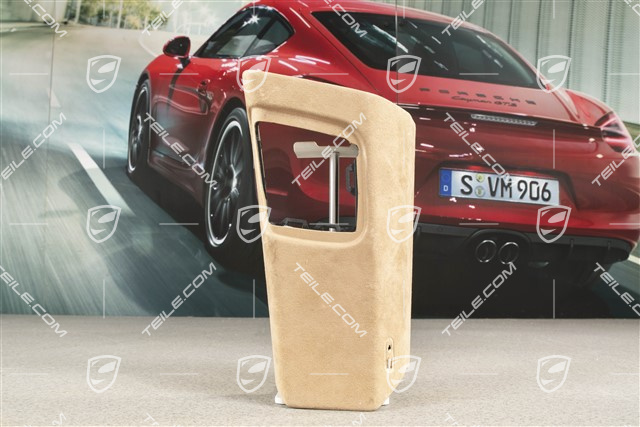 Verkleidung von B-Säule, Alcantara Luxorbeige, Coupe, L