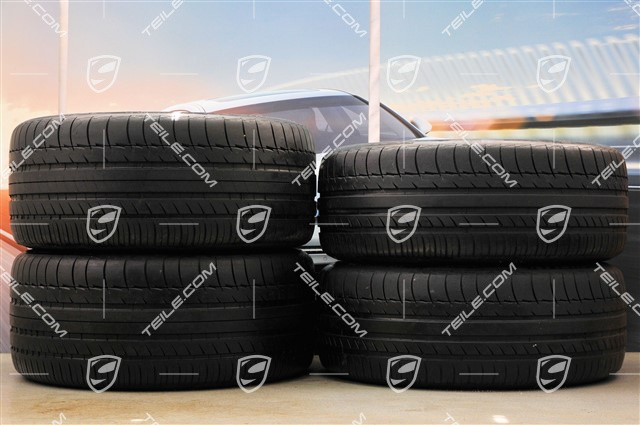 19-inch Panamera Design summer wheel set, wheels 9J x 19 ET 60 + 10J x 19 ET61 + Michelin tyres 255/45 R19+285/40 R19, with TPMS