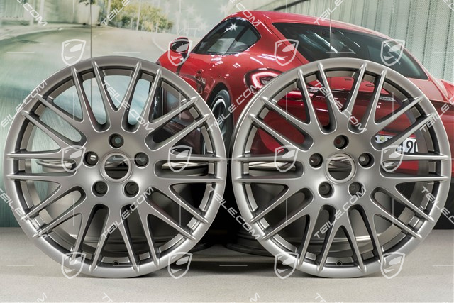20" Komplet felg RS Spyder, 9J x 20 ET57, Platinum satynowy mat