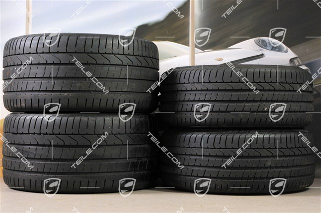 20" Sommerräder Satz Turbo S, Felgen 9J x 20 ET51 + 11,5J x 20 ET56, Sommerreifen 245/35 ZR20 + 305/30 ZR20, mit RDK