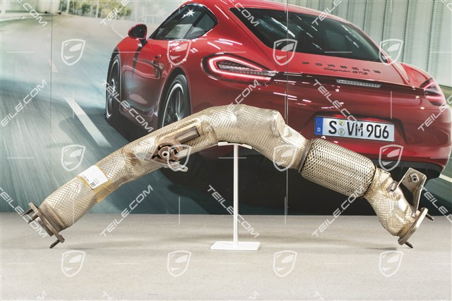 Exhaust pipe, Front, Diesel