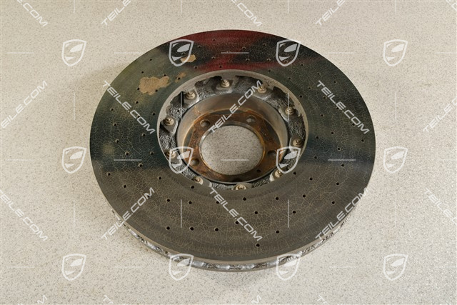 PCCB ceramik brake disc, 20-inch / 420mm, damaged, R