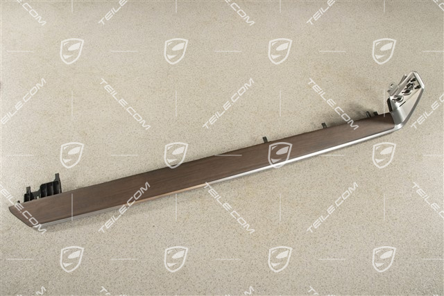 Dashboard trim / moulding, Wood, Passenger's side