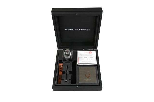 Porsche Design Chronograph 1 "911 S/T", anniversary edition "60 Years of the 911"