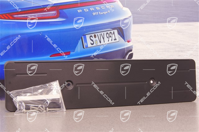 Front bumper number / Licence plate support Front bumper number / Licence plate support