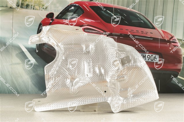 Heat protection / shield, lateral, C2 / C4 / GTS, R