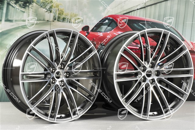 21-inch Turbo IV alloy wheels set, 9,5J x 21 ET27 + 10J x 21 ET19