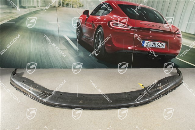 Spoiler kompletny Turbo S, czarny