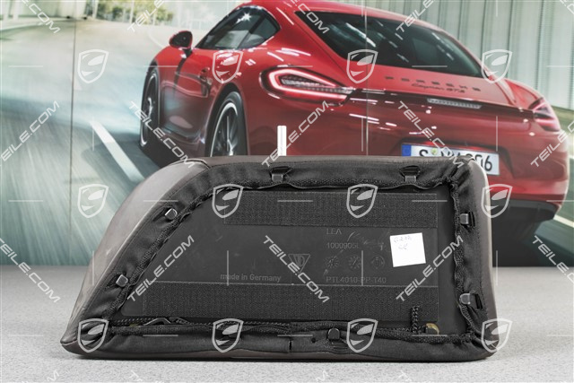 Lordosenstütze / Mittelteil, Leder, Cocoa, Cabrio, L