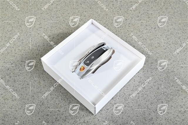Schlüsselkappe, lackiert, GT Silber