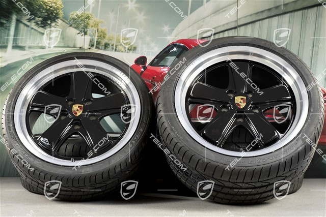 19" Komplet kół letnich "911 Sport Classic", felgi 8,5J x 19 ET55 + 11,5J x 19 ET67, opony Michelin 235/35 ZR19 + 305/30 ZR19