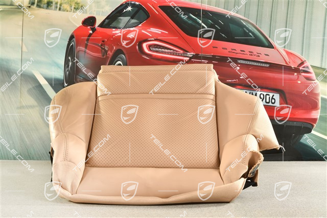 Front seat upholstery / cover, Leather, lower part / cushion, Mojave, L