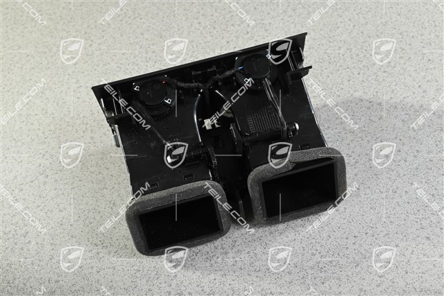 Centre vent / nozzle, centre console rear
