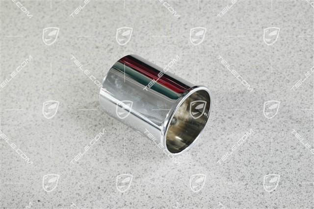Ornamental exhaust pipe, Chrom