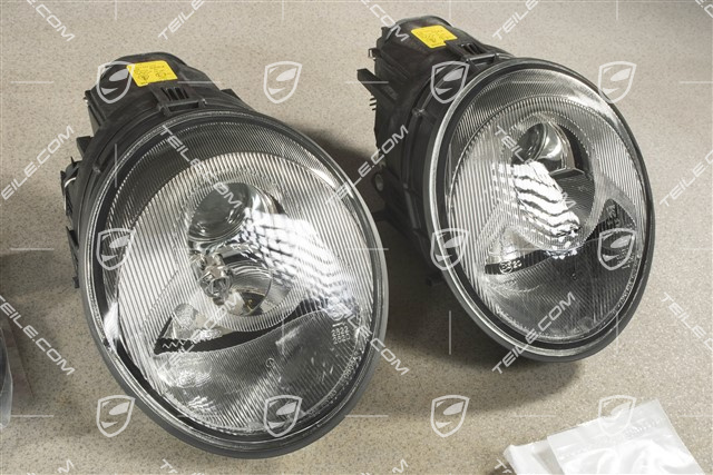Litronic Scheinwerfer Nachrüstsatz, inkl. Xenon Scheinwerfer LINKS+RECHTS, 2x Steuergerät, 2x Kabelstrang, 2x Halter und alle Kleinteile
