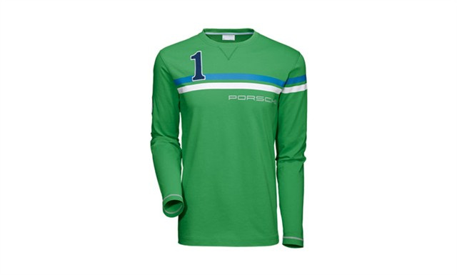 Bluza męska z długim rękawkiem, zielona, rozmiar S