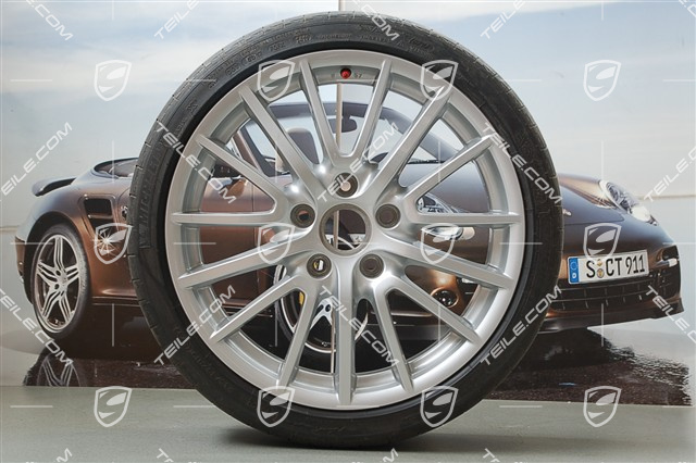 19" Komplet kół letnich SportDesign, felgi 8J x 19 ET57 + 11J x 19 ET 51 + opony 235/35 ZR 19 + 305/30 ZR 19