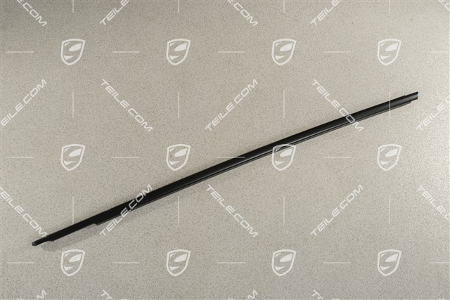 Dichtung mit Zierleiste, Türschacht, aussen, Ralleyschwarz, R