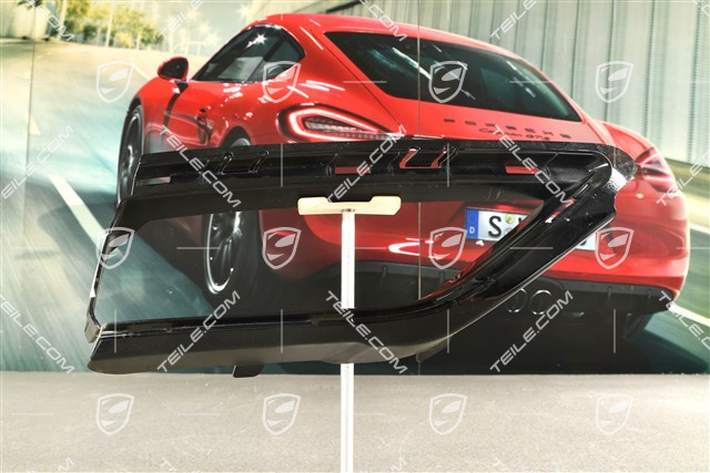 Kratka dolna przedniego zderzaka, Sport Design, czarny połysk, R
