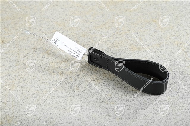 Pasek uchylania oparcia fotela, czarny, L=R