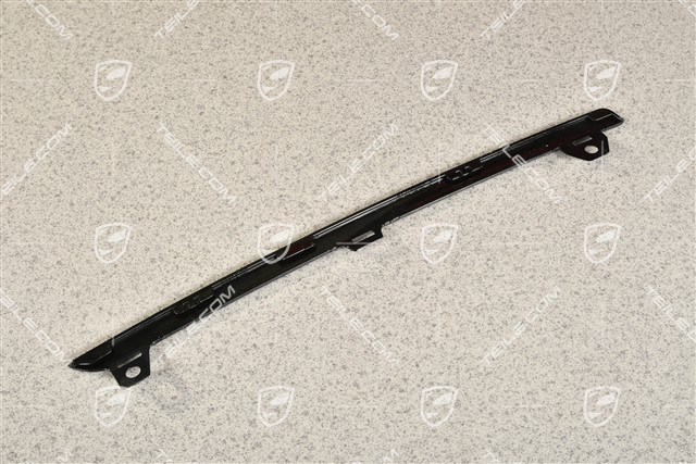 Front bumper disc / trim, lower, Black, R