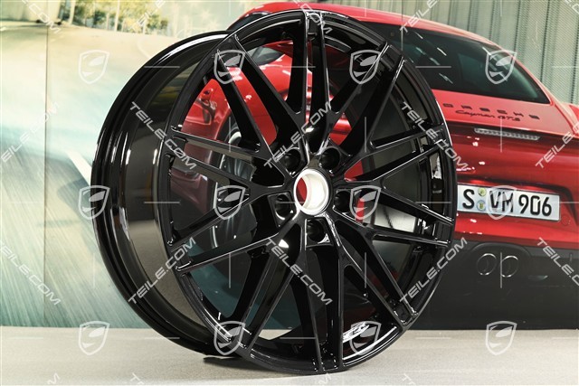 22" felga Macan RS Spyder Design, 9J x 22 ET29, czarny wysoki połysk