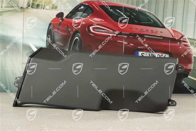 Tapicerka słupka B, czarna, L