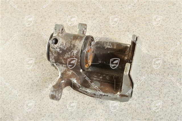 Floating calliper, Rear, silver, L