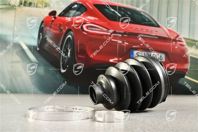 Dust boot / rubber bellow, Drive shaft Outer joint, L=R