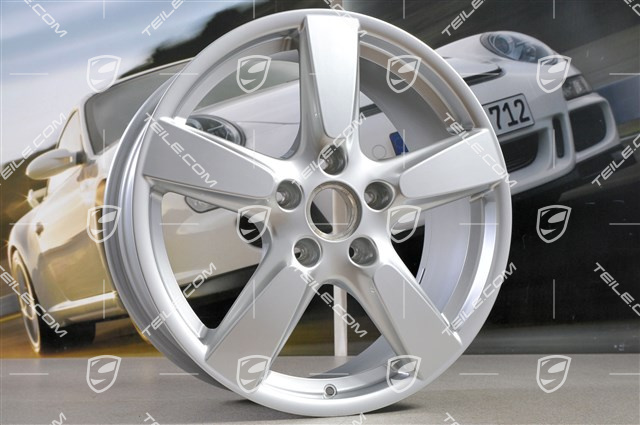 19" Komplet felg Cayman S, 8J x 19 x ET 57 + 9,5J x 19 x ET 45