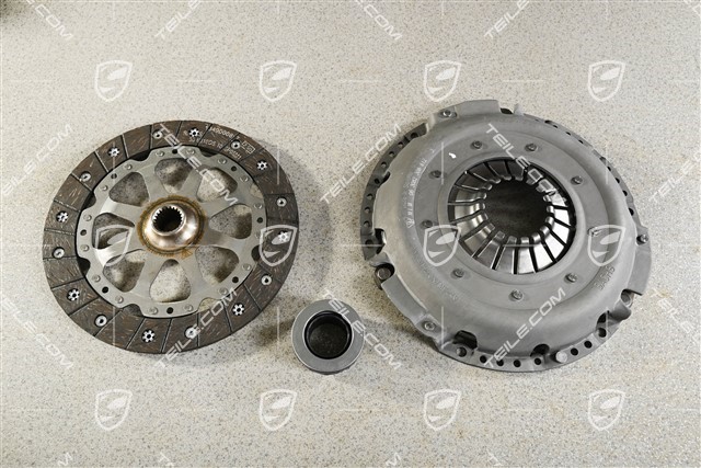 Zestaw naprawczy sprzęgła, komplet (docisk + sprzęgło + łożysko)