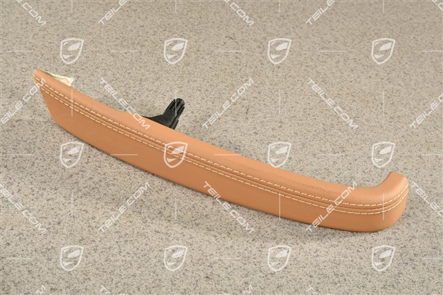 Zuziehgriff, Leder, Sandbeige, L