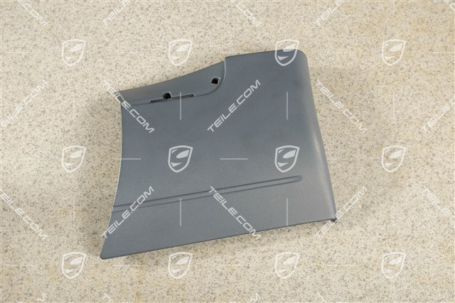 Listwa błotnika przedniego, Pakiet aluminium, Czarny, R