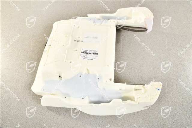 Front seat cushion foam part with heating mat, Sports seat, L
