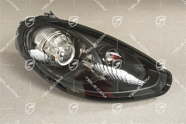 Lampa przednia czarna, Reflektor BiXenonowy z dynamicznym doświetlaniem, R