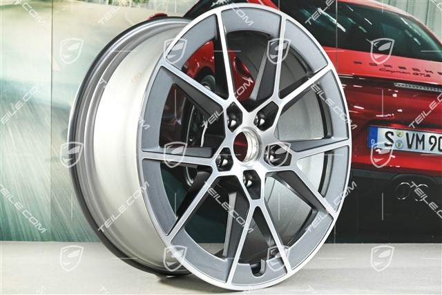 20" felga Carrera S, 8,5J x 20 ET50, kolor szary wanadowy