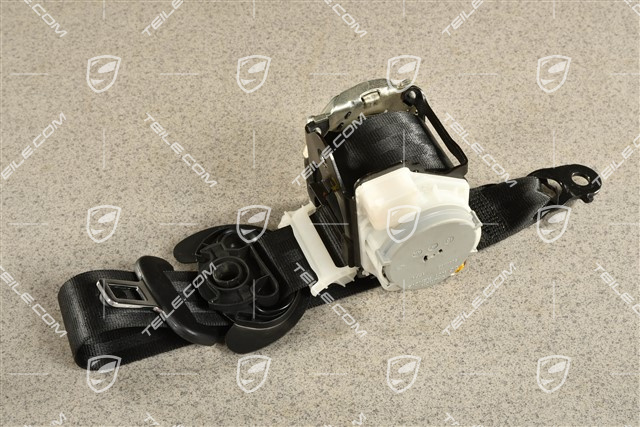 Sicherheitsgurt, Hinten, Schwarz, USA, R