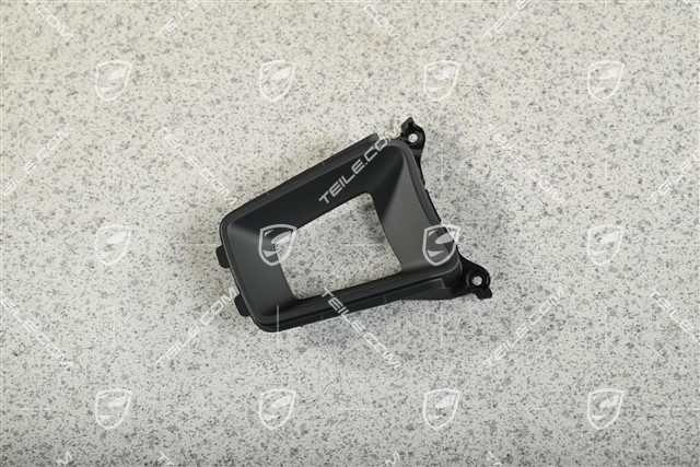 Lenkradblende, Schwarzmatt