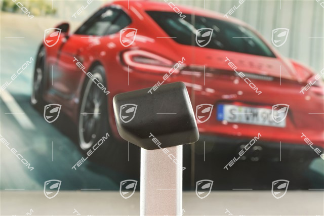 Abdeckung, Zuziehgriff, Vorne, Schwarz, R