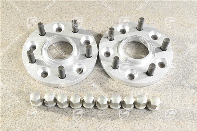 Tarcze dystansowe 17 mm, komplet, zawiera nakrętki