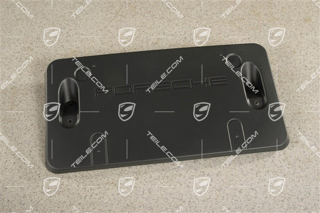 Front bumper number / Licence plate support, USA