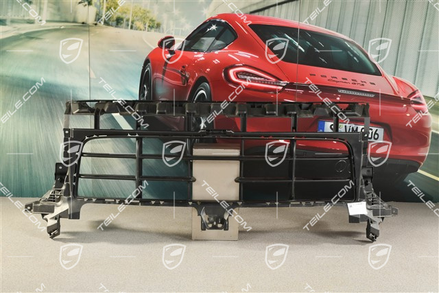 Sport Design, Front bumper Grille centre / middle with ACC, Matte black