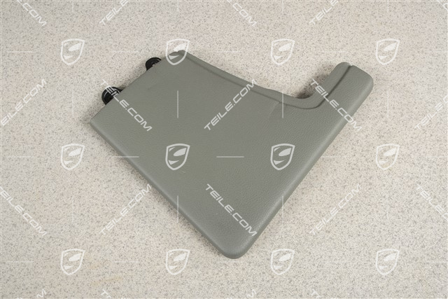 Mittelkonsole, Blende seitlich, Kunsleder, Steingrau, L